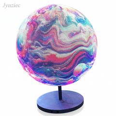 Custom Sphere LED Display 360 Degree Spherical Video Ball Screen LED Globe Advertising Digital Flexible Led Ball Screen