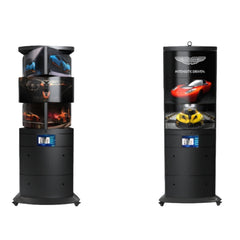 Rotating Mechanical LED Display Screen | Interactive 3D Kinetic LED Video Wall