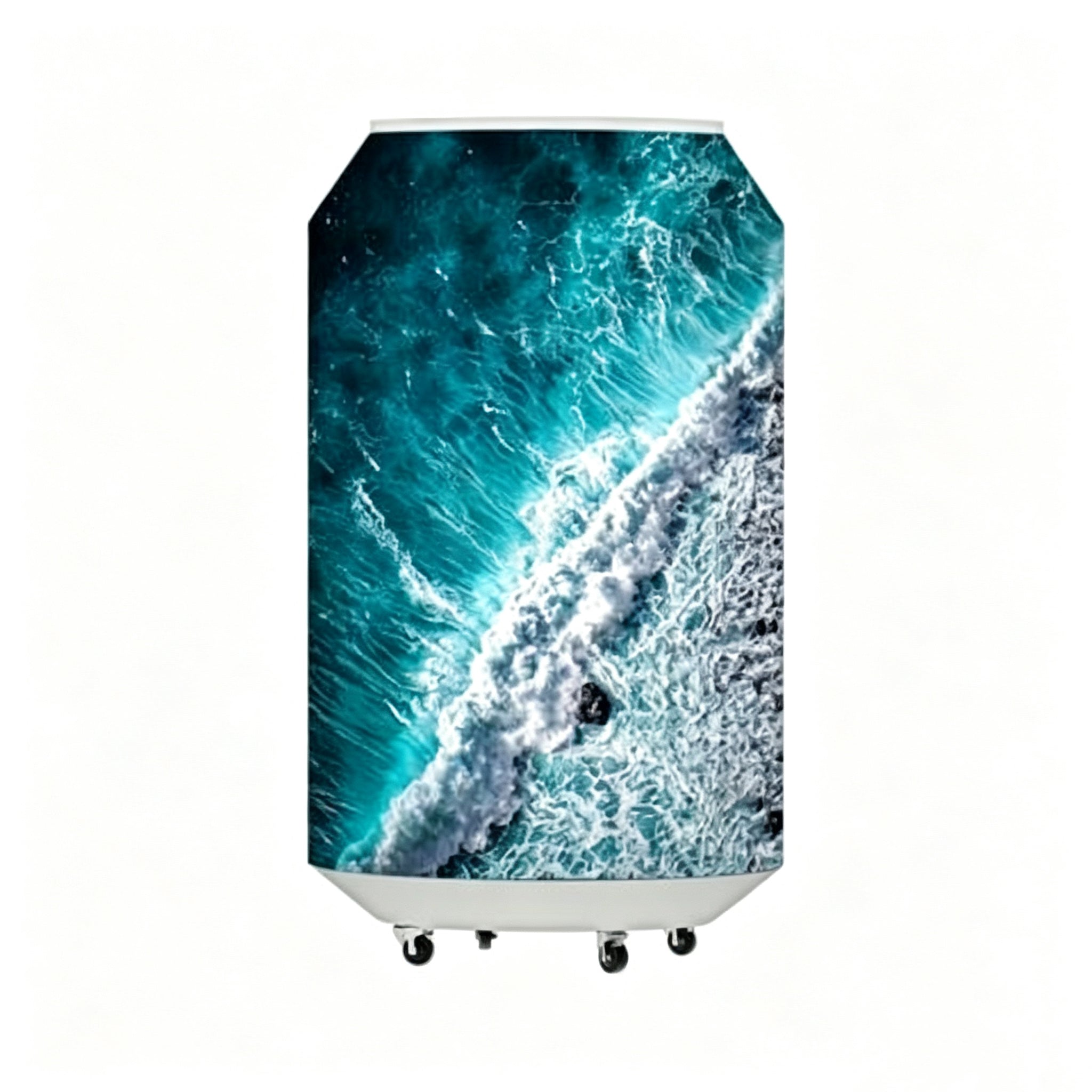 360° Refrigerated Can-Shaped LED Display