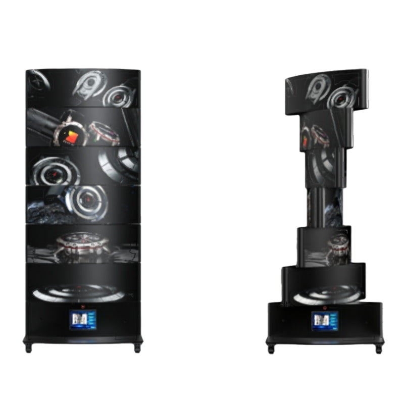 Rotating Mechanical LED Display Screen | Interactive 3D Kinetic LED Video Wall