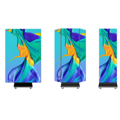 Tri-Fold Double-Sided LED Poster Screen | Innovative Portable LED Display