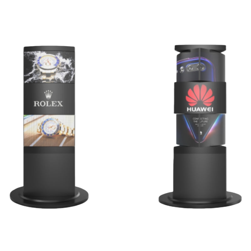 Rotating Mechanical LED Display Screen | Interactive 3D Kinetic LED Video Wall