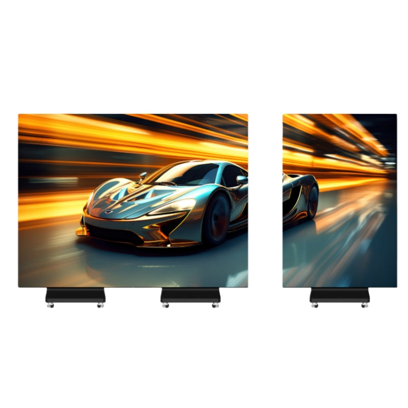 Tri-Fold Double-Sided LED Poster Screen | Innovative Portable LED Display