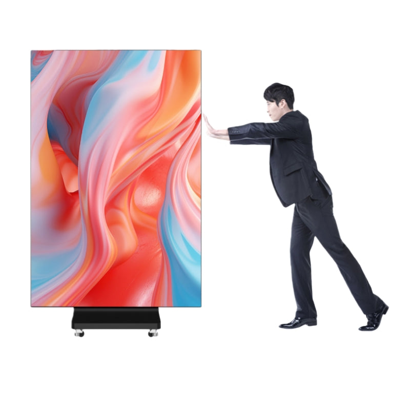 Tri-Fold Double-Sided LED Poster Screen | Innovative Portable LED Display